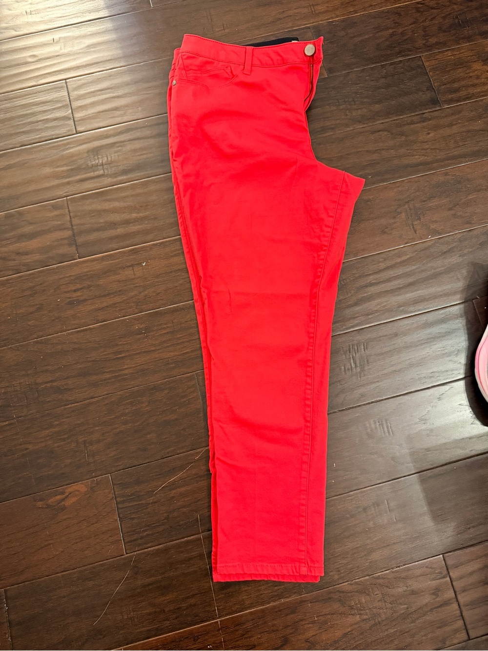 Women's Soft Coral Stretch Skinny Jeans